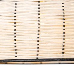 Auslauf 💯 QAZQA Oosterse plafondlamp zwart met rotan 25 cm - Emir 🧨 -Deckenleuchten Verkaufs-Shop 5053 105622 2