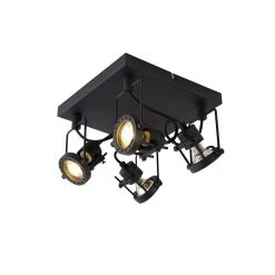 Schlussverkauf ⭐ QAZQA Industriespot schwarz 4-flammig - Suplux ⭐ -Deckenleuchten Verkaufs-Shop 5060 103064 4