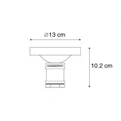 Budget 🌟 QAZQA Industrielle Deckenlampe dunkelgrau - Plumber 1 🛒 10 Budget 🌟 QAZQA Industrielle Deckenlampe dunkelgrau - Plumber 1 🛒 -Deckenleuchten Verkaufs-Shop 5065 93261 3
