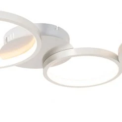 Bestpreis 🌟 QAZQA Deckenleuchte Stahl inkl. LED 3-Stufen dimmbar 3-flammig - Pande 😀 -Deckenleuchten Verkaufs-Shop 5071 102944 2