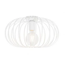 Rabatt ⭐ QAZQA Design plafondlamp wit 39 cm - Johanna 👍 -Deckenleuchten Verkaufs-Shop 5075 105576 6