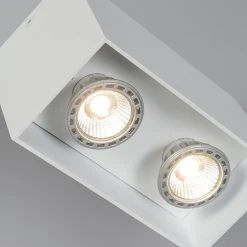 Bestpreis 🤩 QAZQA Designspot weiß - Qubo 2 😉 -Deckenleuchten Verkaufs-Shop 5093 90844 4