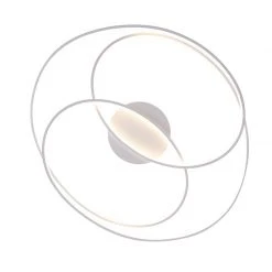 Am billigsten 🔥 Trio Leuchten Deckenleuchte weiß 80 cm inkl. LED 3-stufig dimmbar - Rowin 🧨 -Deckenleuchten Verkaufs-Shop 5151 102793 8