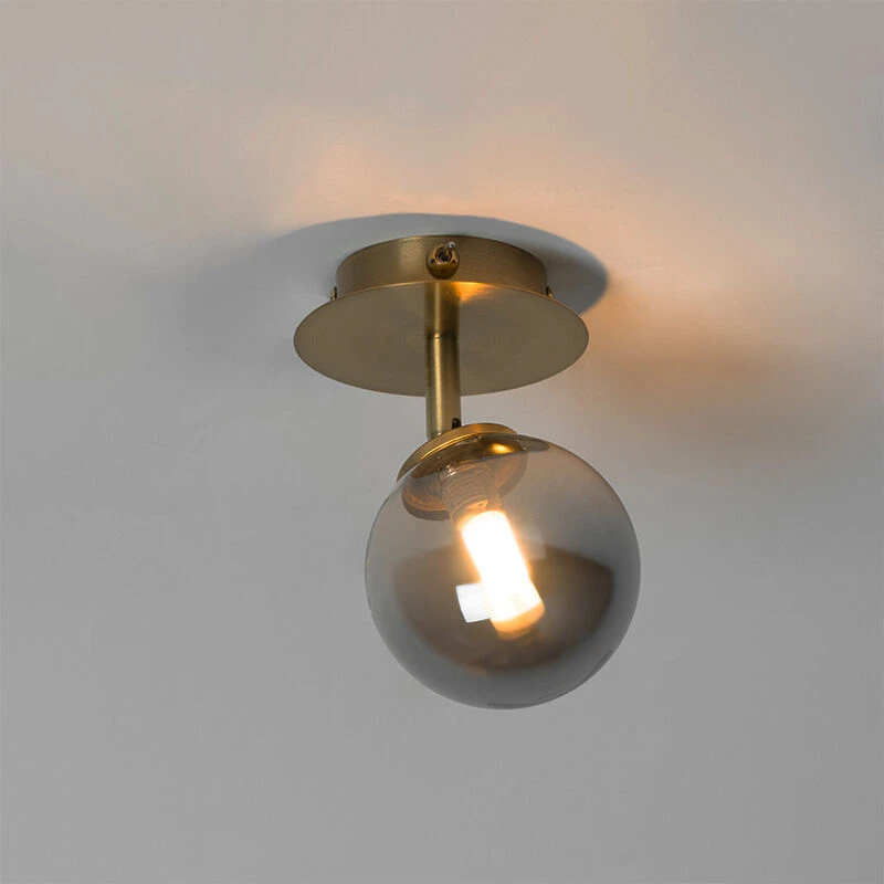 Bestpreis ⭐ QAZQA Country Spot gold verstellbar mit Rauchglas - Athen 🎁 10 Bestpreis ⭐ QAZQA Country Spot gold verstellbar mit Rauchglas - Athen 🎁 – Bild 10