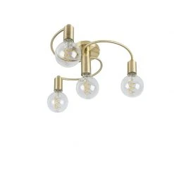 Billig 😉 QAZQA Art Deco Deckenleuchte Messing 4-flammig - Facil 😀 27 Billig 😉 QAZQA Art Deco Deckenleuchte Messing 4-flammig - Facil 😀 -Deckenleuchten Verkaufs-Shop 5159 96901 13