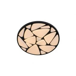 Beste Bewertungen von 🎁 QAZQA Moderne Deckenleuchte schwarz 39 cm inkl. LED und Dimmer - Marian ⭐ -Deckenleuchten Verkaufs-Shop 5165 103962 5