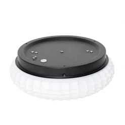 Bester Verkauf 🎁 QAZQA Klassische Deckenleuchte schwarz mit Opalglas 30 cm IP44 - Nohmi 🥰 -Deckenleuchten Verkaufs-Shop 5170 104976 8