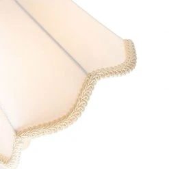 Budget 🤩 QAZQA Klassische Deckenleuchte aus Messing mit weißem Lampenschirm 3-flammig - Nona 👏 -Deckenleuchten Verkaufs-Shop 5177 104404 2