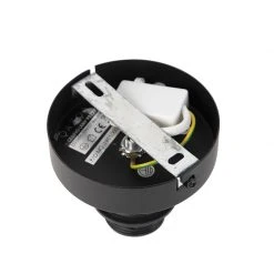 Am billigsten ✔️ QAZQA Deckenleuchte schwarz flacher Schirm gelb 45 cm - Combi ⌛ -Deckenleuchten Verkaufs-Shop 5178 102966 7