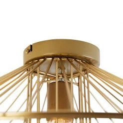 Auslauf 🌟 QAZQA Design-Deckenleuchte Gold - Zahra 👍 16 Auslauf 🌟 QAZQA Design-Deckenleuchte Gold - Zahra 👍 -Deckenleuchten Verkaufs-Shop 5187 104524 5