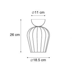 Blitzangebot 🧨 QAZQA Moderne Deckenleuchte schwarz - Palica 🎉 -Deckenleuchten Verkaufs-Shop 5211 102919 3