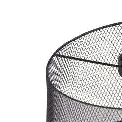 Bester Verkauf 😉 QAZQA Industrielle Deckenleuchte schwarz - Drum Mesh 🤩 14 Bester Verkauf 😉 QAZQA Industrielle Deckenleuchte schwarz - Drum Mesh 🤩 -Deckenleuchten Verkaufs-Shop 5212 103181 2