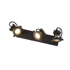 Neu 🎁 QAZQA Industriespot schwarz 3-flammig - Suplux 😍 -Deckenleuchten Verkaufs-Shop 5260 103062 9