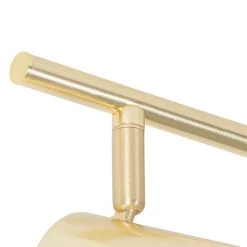 Budget 💯 QAZQA Moderne Deckenleuchte Messing 3-flammig verstellbar - Jeana 🥰 -Deckenleuchten Verkaufs-Shop 5274 103881 3