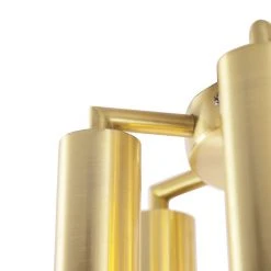 Neu 👍 QAZQA Art Deco Deckenleuchte Gold 6-flammig -Tubi 😀 -Deckenleuchten Verkaufs-Shop 5286 97758 5