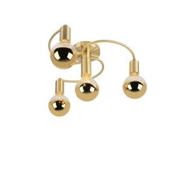 Billig 😉 QAZQA Art Deco Deckenleuchte Messing 4-flammig - Facil 😀 20 Billig 😉 QAZQA Art Deco Deckenleuchte Messing 4-flammig - Facil 😀 -Deckenleuchten Verkaufs-Shop 5287 96901 6