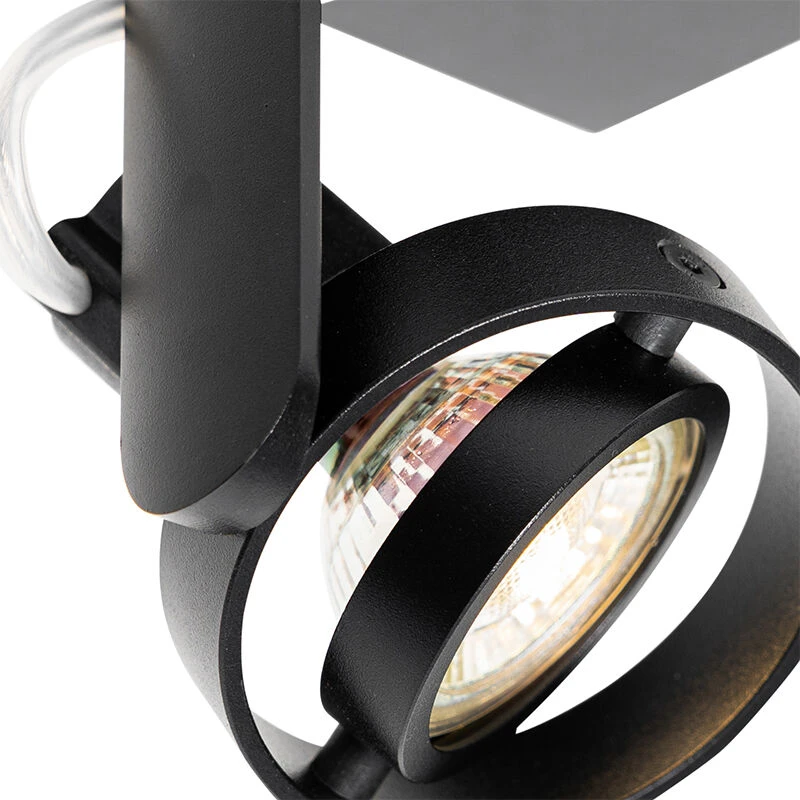 Auslauf ✨ QAZQA Moderne spot zwart - Master 50 😀 7 Auslauf ✨ QAZQA Moderne spot zwart - Master 50 😀 – Bild 7