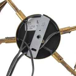 Bester Verkauf 🎁 QAZQA Vintage plafondlamp antiek goud 4-lichts - Linden 🤩 -Deckenleuchten Verkaufs-Shop 5306 106088 11