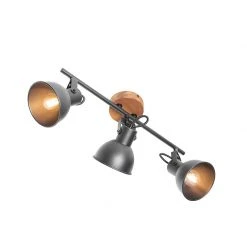 Bester Verkauf 👏 QAZQA Industrie-Spot schwarz mit Holz neigbar 3-Licht - Tommy 🥰 20 Bester Verkauf 👏 QAZQA Industrie-Spot schwarz mit Holz neigbar 3-Licht - Tommy 🥰 -Deckenleuchten Verkaufs-Shop 5309 105645 7