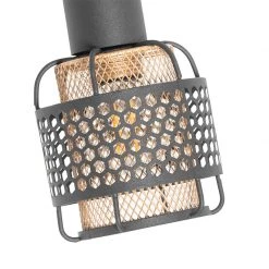 Top 10 🤩 QAZQA Design-Deckenleuchte schwarz mit goldfarbenem 4-flammigem Rechteck - Noud ✔️ -Deckenleuchten Verkaufs-Shop 5311 105047 2