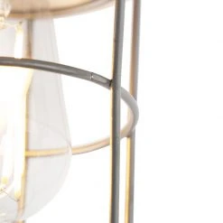 Aktion 🌟 QAZQA Industrielle Deckenleuchte Beton - Mighty 👍 -Deckenleuchten Verkaufs-Shop 5321 97853 2