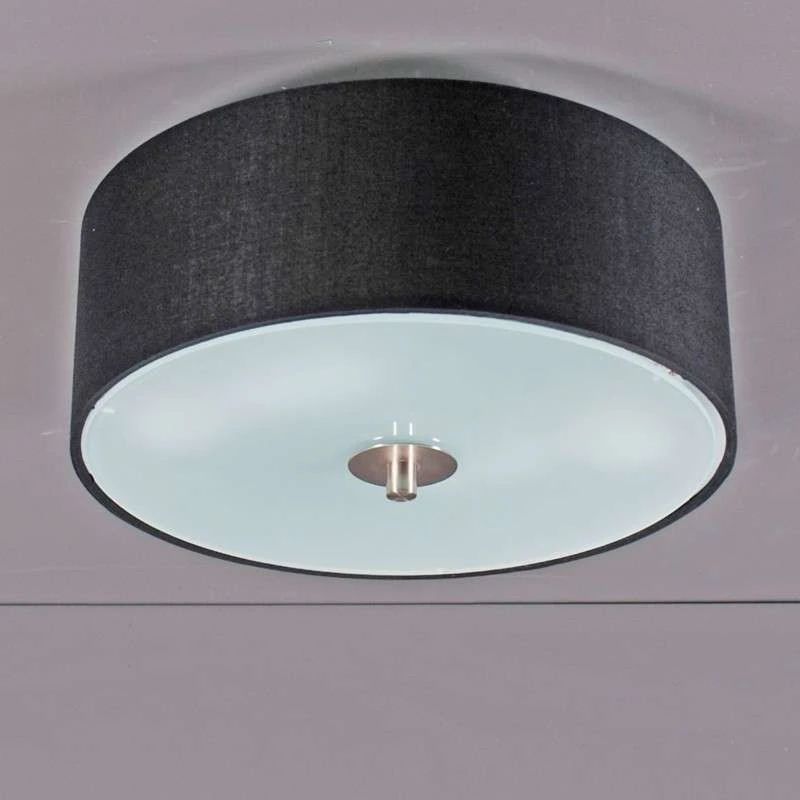 Großhandel 🧨 QAZQA Country Deckenleuchte schwarz 30 cm - Drum ✔️ 3 Großhandel 🧨 QAZQA Country Deckenleuchte schwarz 30 cm - Drum ✔️ – Bild 3