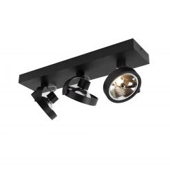 Neu ⭐ QAZQA Designspot schwarz verstellbar 3-flammig inkl. LED - Go 🎉 -Deckenleuchten Verkaufs-Shop 5381 94636 2