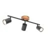 Beste Bewertungen von 🎉 QAZQA Industriële spot zwart met hout kantelbaar 3-lichts - Jeana 💯