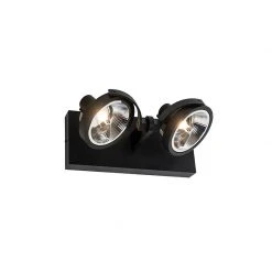 Neu 😉 QAZQA Professional Modernes Spot Black 2-Licht - Master 111 🧨 -Deckenleuchten Verkaufs-Shop 5407 102889 7