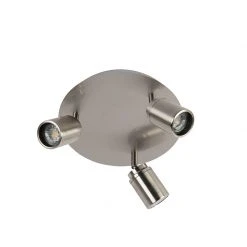 Brandneu 🔔 QAZQA Moderner Badstrahler Stahl 3-flammig IP44 - Ducha 😍 -Deckenleuchten Verkaufs-Shop 5409 98693 11