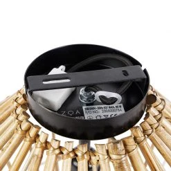 Schlussverkauf 🌟 QAZQA Land Deckenleuchte Bambus - Canna 😉 -Deckenleuchten Verkaufs-Shop 5413 103428 9