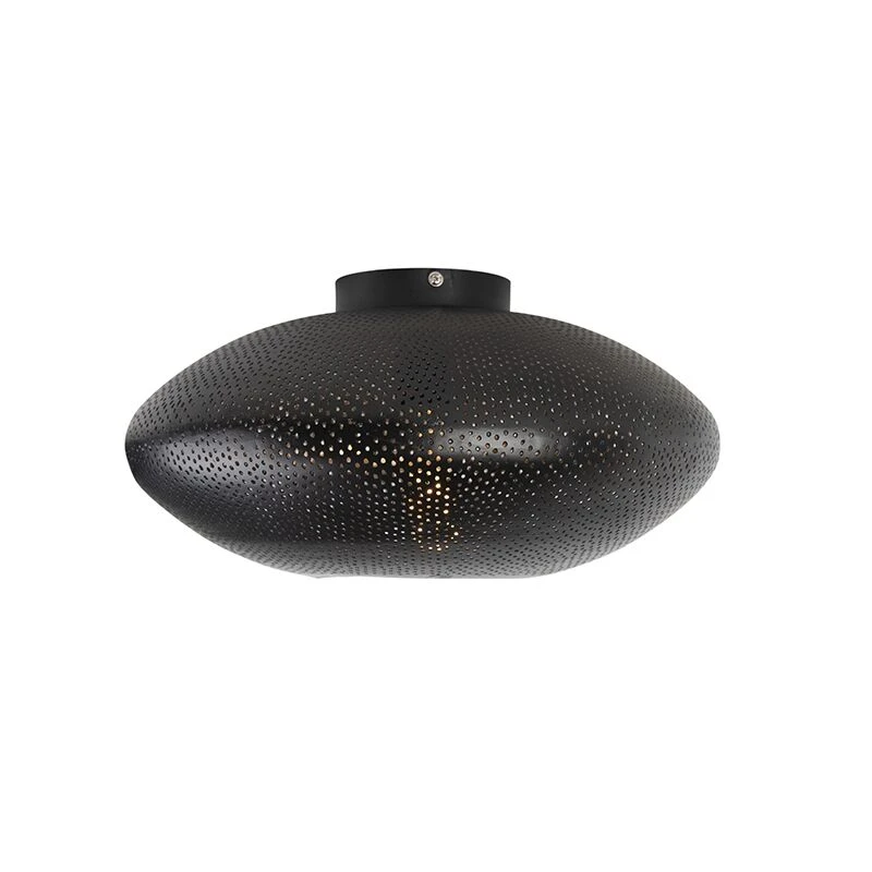 Neu 🤩 QAZQA Orientalische Deckenlampe schwarz mit Gold 40 cm - Radiance ✨ 9 Neu 🤩 QAZQA Orientalische Deckenlampe schwarz mit Gold 40 cm - Radiance ✨ – Bild 9