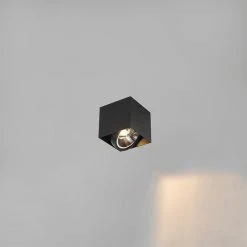 Blitzangebot 😍 QAZQA Professional Design-Spot schwarzes Quadrat AR111 - Box 👏 -Deckenleuchten Verkaufs-Shop 5438 105054 9