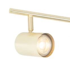 Budget 💯 QAZQA Moderne Deckenleuchte Messing 3-flammig verstellbar - Jeana 🥰 -Deckenleuchten Verkaufs-Shop 5445 103881 2