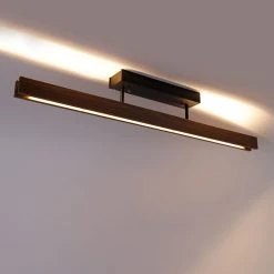 Bestpreis ⭐ MTK Leuchten Land Deckenleuchte Holz inkl. LED 3-Stufen dimmbar - Holz ❤️ -Deckenleuchten Verkaufs-Shop 5451 103841 13