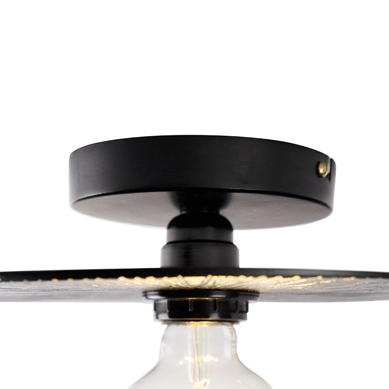 Budget 🔥 QAZQA Orientalische Deckenleuchte schwarz - Konge ⌛ 7 Budget 🔥 QAZQA Orientalische Deckenleuchte schwarz - Konge ⌛ – Bild 7