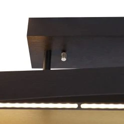 Am billigsten 🎁 MTK Leuchten Moderne Deckenleuchte schwarz inkl. LED 3-stufig dimmbar - Sjaak ⭐ -Deckenleuchten Verkaufs-Shop 5496 103839 7