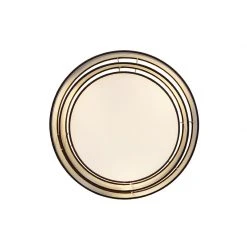 Billig 🛒 QAZQA Moderne Deckenleuchte braun 45 cm 3-flammig - Drum Trio ⌛ -Deckenleuchten Verkaufs-Shop 5498 104414 5