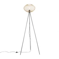 Beste Bewertungen von 🤩 QAZQA Industrielle Stehlampe Goldstativ - Molly 🔥 -Deckenleuchten Verkaufs-Shop 5513 104491 2