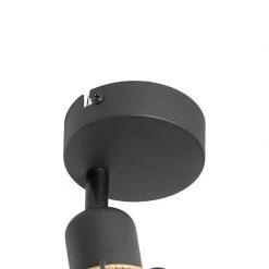 Am billigsten ✨ QAZQA Design-Deckenleuchte Schwarz mit Gold - Noud ✔️ -Deckenleuchten Verkaufs-Shop 5518 105045 8