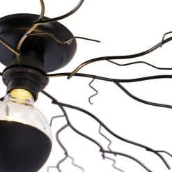 Aktion 🌟 QAZQA Art Deco Deckenleuchte schwarz 80 cm - Ramuri 😍 -Deckenleuchten Verkaufs-Shop 5586 103344 6