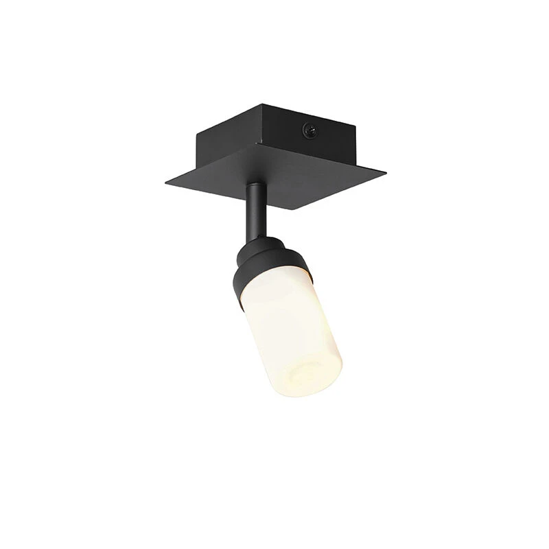 Am billigsten ⭐ QAZQA Moderne badkamer spot zwart IP44 - Japie 💯 2 Am billigsten ⭐ QAZQA Moderne badkamer spot zwart IP44 - Japie 💯 – Bild 2