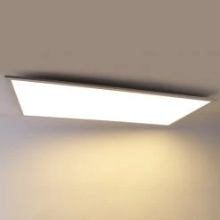 Blitzangebot 💯 QAZQA Deckenleuchte Stahl 120 cm inkl. LED mit Fernbedienung - Liv ✨ -Deckenleuchten Verkaufs-Shop 5650 103472 10