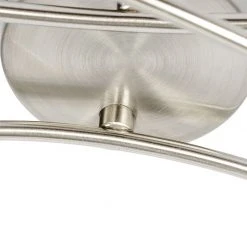 Angebote 🔔 QAZQA Moderne Deckenleuchte Stahl mit weißen Schirmen 4-Licht - Hetta 💯 -Deckenleuchten Verkaufs-Shop 5700 102398 7