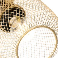 Großhandel ✔️ QAZQA Industriespot schwarz mit gold - Bliss Mesh ⌛ 21 Großhandel ✔️ QAZQA Industriespot schwarz mit gold - Bliss Mesh ⌛ -Deckenleuchten Verkaufs-Shop 5711 104477 6