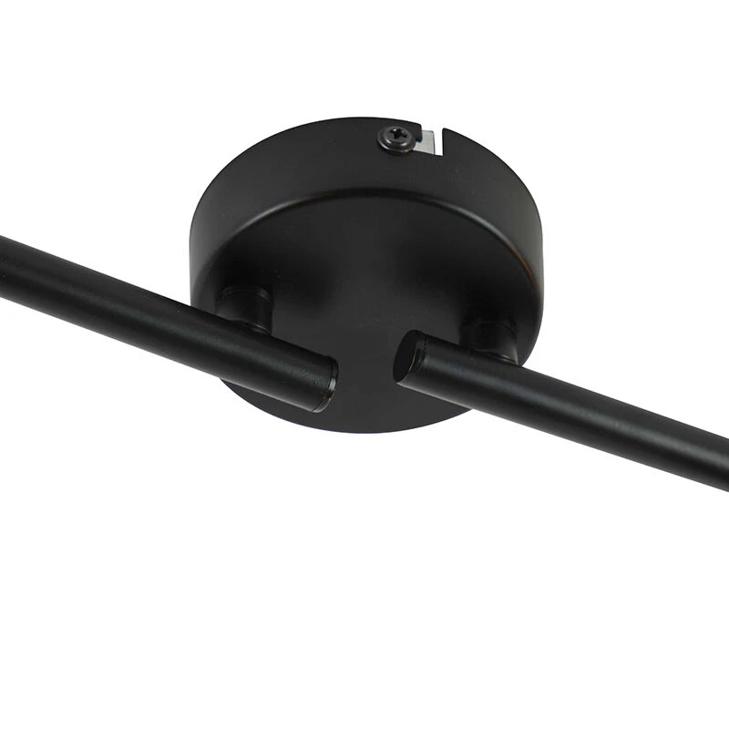 Rabatt 🌟 QAZQA Modernes Spotschwarz 4-Licht verstellbar - Facil 🔥 6 Rabatt 🌟 QAZQA Modernes Spotschwarz 4-Licht verstellbar - Facil 🔥 – Bild 6