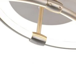 Blitzangebot ⭐ QAZQA Design Deckenleuchte Stahl inkl. LED 3-stufig dimmbar 2-Licht - Joaniqa ❤️ -Deckenleuchten Verkaufs-Shop 5774 103414 7