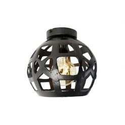 Beste Bewertungen von ✨ QAZQA Industrielle Deckenleuchte schwarz - Bobby 😉 -Deckenleuchten Verkaufs-Shop 5781 105072 6