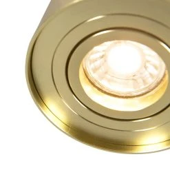 Blitzangebot 🌟 QAZQA Spot Gold / Messing dreh- und neigbar - Rondoo up 🎉 -Deckenleuchten Verkaufs-Shop 5826 94354 7