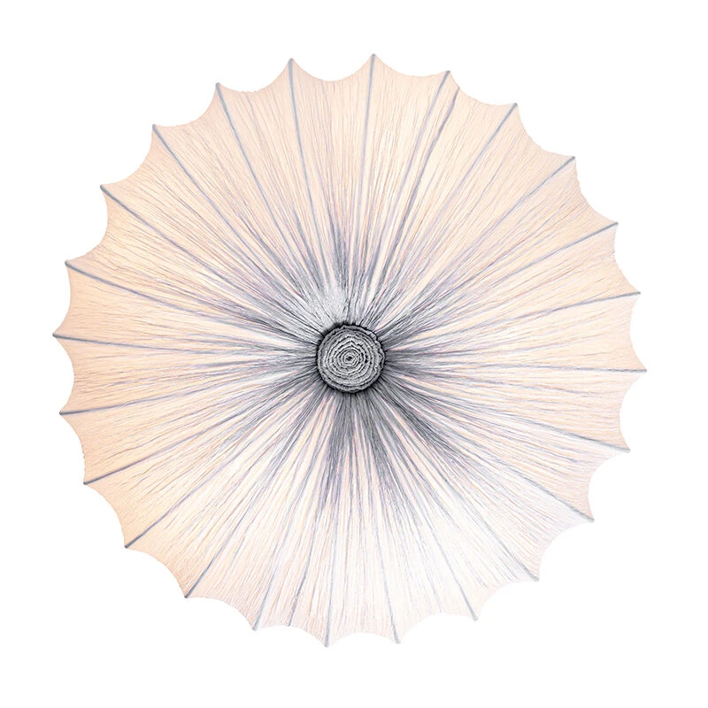 Billig 🧨 QAZQA Design-Deckenlampe graue Seide 60 cm 5-flammig - Plu 🛒 8 Billig 🧨 QAZQA Design-Deckenlampe graue Seide 60 cm 5-flammig - Plu 🛒 – Bild 8